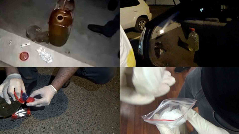 Bakıda 19 litr maye halında narkotik tapılıb