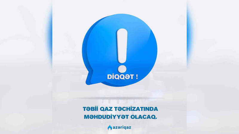 Suraxanı rayonunda qaz olmayacaq