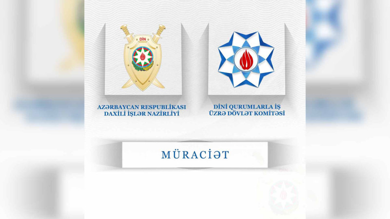 DİN-dən Məhərrəm ayı ilə əlaqədar əhaliyə müraciət: dini mərasimlər yalnız məscid və ziyarətgahların ərazisində keçirilməlidir