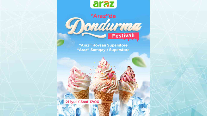 Suraxanı rayonunda Dondurma festivalı keçiriləcək