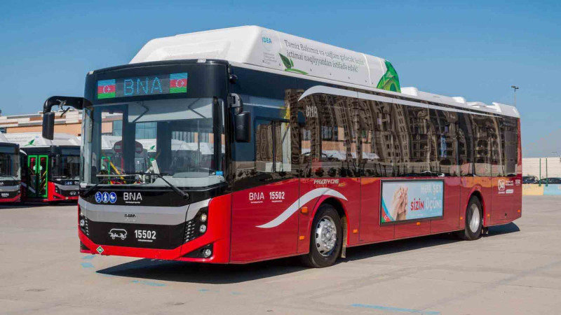 Hövsan Yaşayış Kompleksinə hərəkət edən yeni marşrut avtobusu istifadəyə verilib