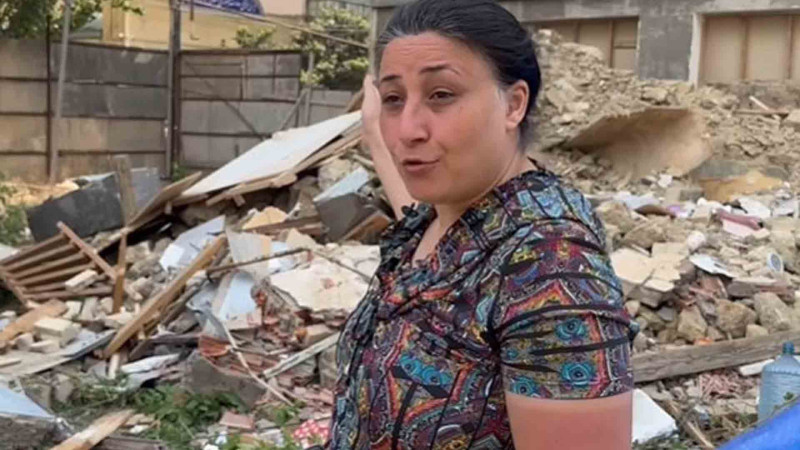 Evdən qovulan qadına kompensasiya ödənilib