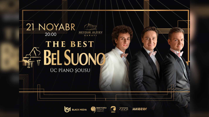 Bakıda “Bel Suono” piano triosu konsert verəcək