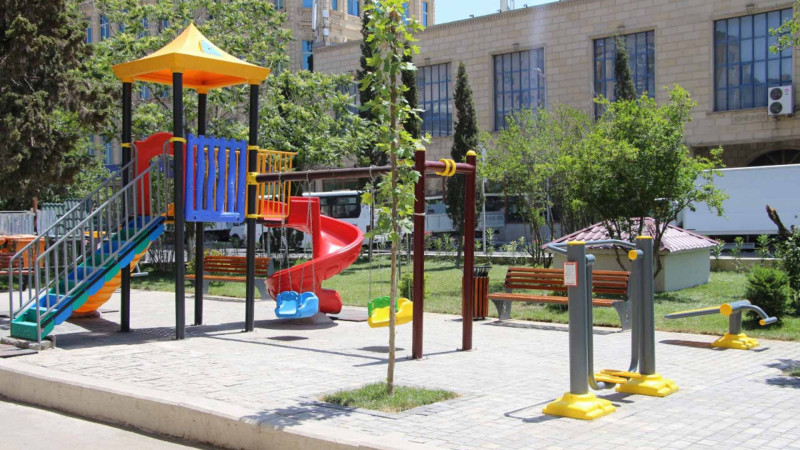 Səbaildə “Yaşıl ərazi” istifadəyə verilib