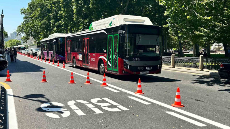 Avtobus zolaqlarına daxil olanlar üçün xüsusi avadanlıqlar quraşdırılır