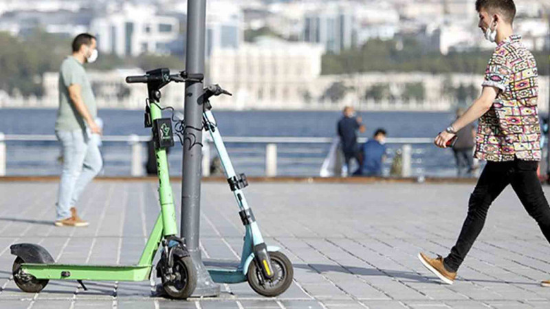 Nərimanov rayonunda yeniyetmə skuter oğurlayıb