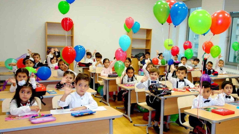 Bu il Bakıda 37 mindən çox uşaq birinci sinfə gedəcək