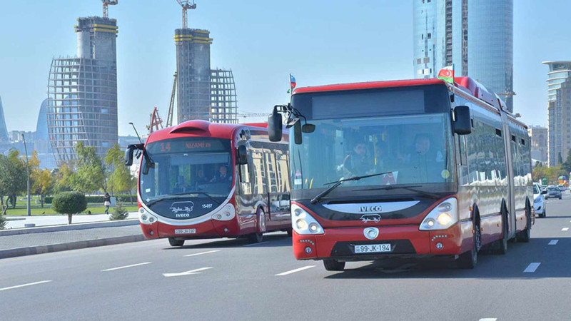 Bakıda 7 marşrut xəttinin sxemi dəyişdirilib