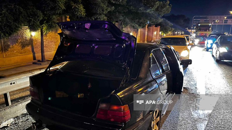 Aeroport yolunda 5 avtomobil toqquşub