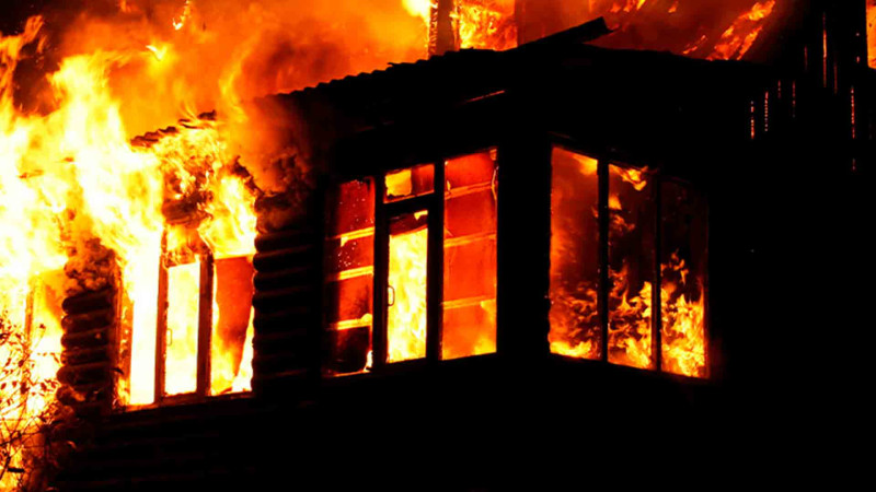 Sabunçu rayonunda 5 otaqlı evdə yanğın olub