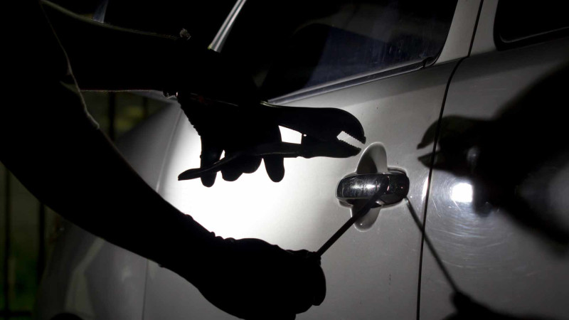 Ramana qəsəbəsində avtomobil qaçırılıb