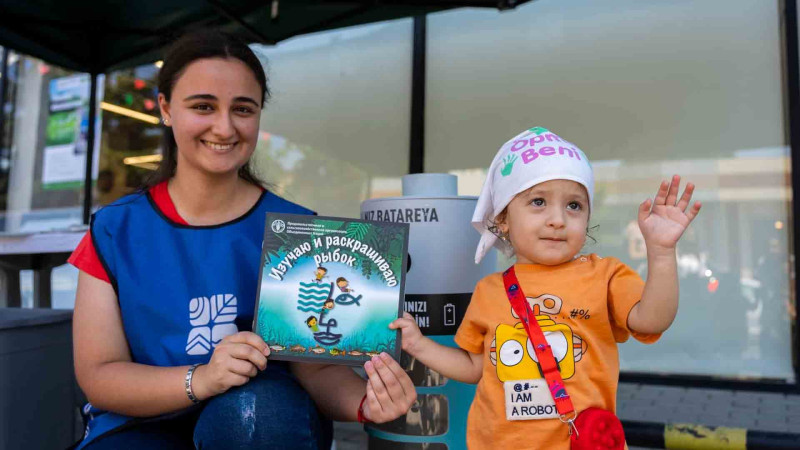 Xətaidə “Tullantıları ekoçantaya dəyiş” aksiyası keçirilib
