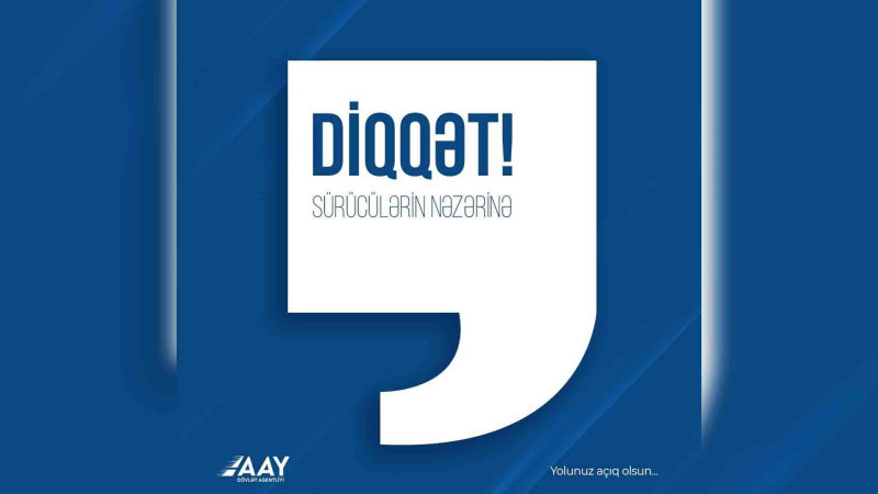 Pirşağı–Xırdalan yolunun təmiri ilə əlaqədar hərəkətə məhdudiyyət qoyulacaq