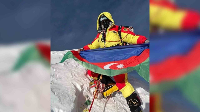 Alpinist İsrafil Aşurlı dünyanın doqquzuncu zirvəsi Nanqa Parbata qalxıb