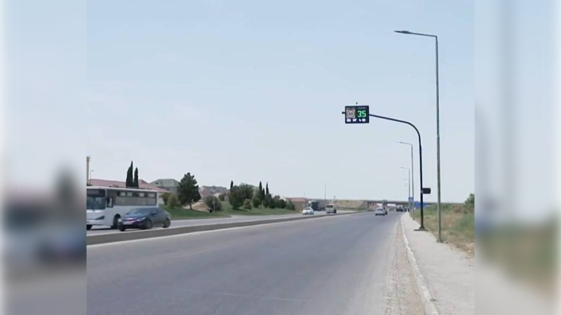 Bakı–Şamaxı yolunda yeni nəsil radarlar işə salınıb