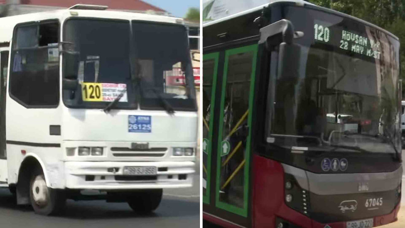 Bakıda eyni nömrəli avtobuslar fərqli istiqamətlərdə çalışır