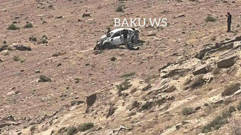 Dərəyə avtomobili qəsdən aşıran şəxs istintaqa cəlb olunub