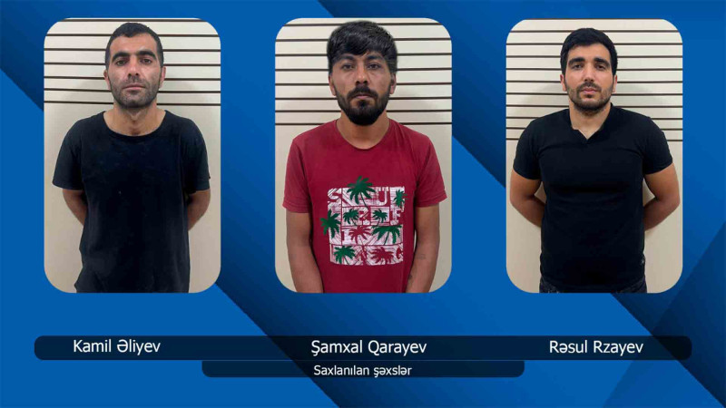 Marketdən ödəmə terminalını oğurlayan şəxslər qəza törədiblər – VİDEO