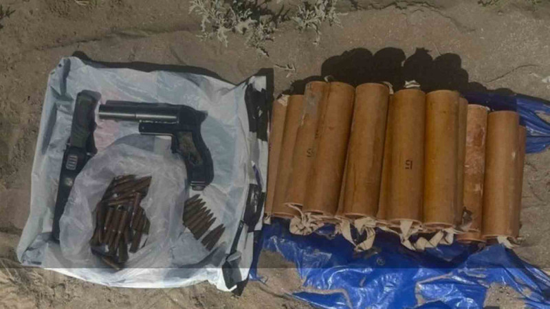 Şüvəlanda çimərlikdə silah aşkar olunub