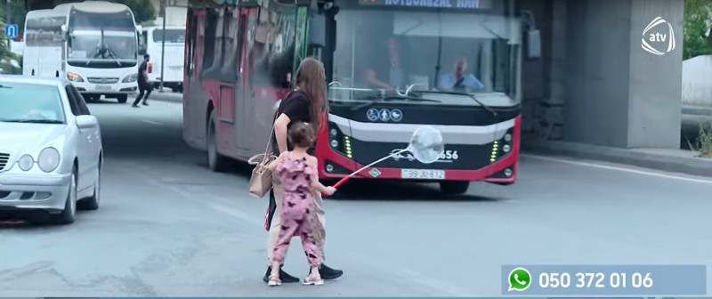Piyadalar Avtovağzalın qarşısındakı yoldan narazıdırlar