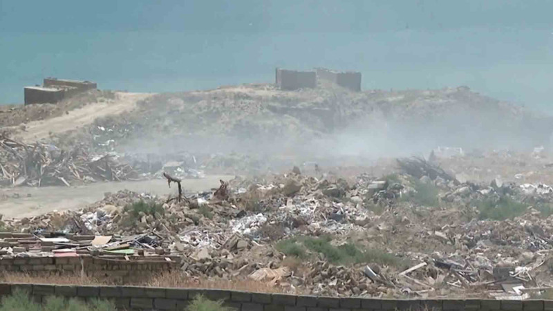 Səbaildə zibil poliqonu kim tərəfindən mütəmadi olaraq yandırılır? – VİDEO