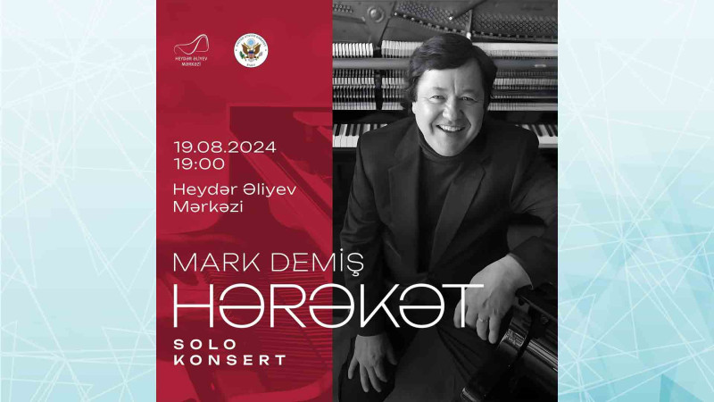 Amerikalı pianoçu Bakıda konsert verəcək