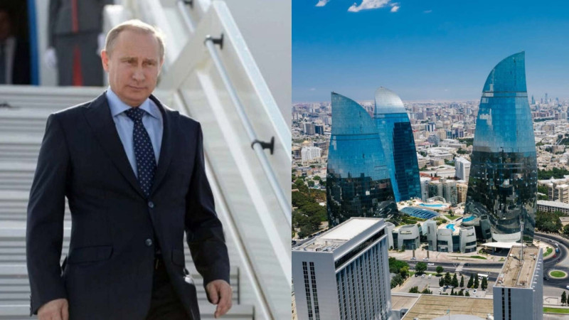 Putinin Azərbaycana səfəri başa çatıb