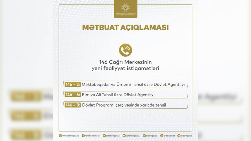 Məktəbli formaları seçimi və şikayətlərlə bağlı hara müraciət edək? – Detallar açıqlanıb
