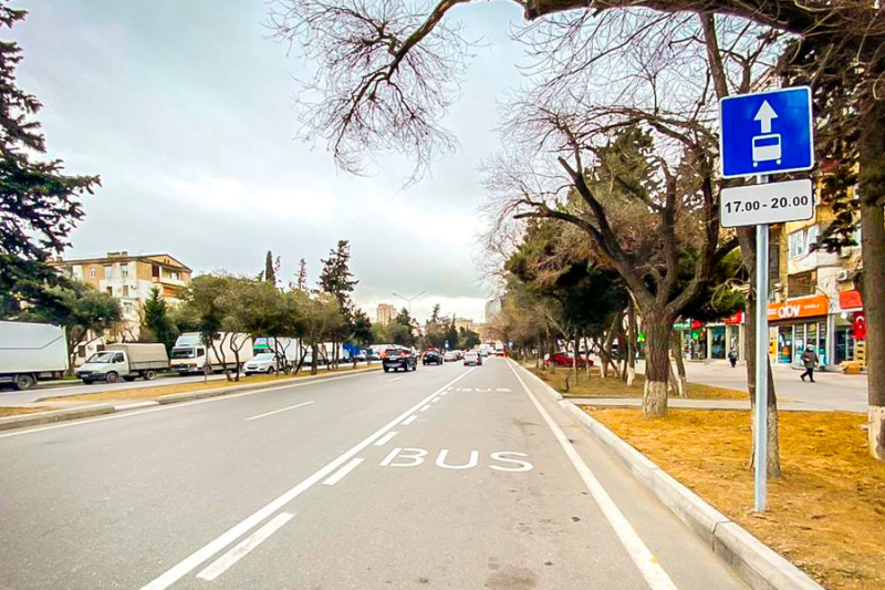 Avtobus zolağına nə zaman daxil olmaq olar?