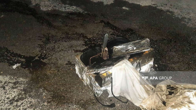 Nərimanovda hoteldə yanğın olub