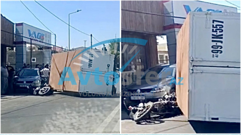 Paytaxtda zəncirvari avtoqəza olub - VİDEO