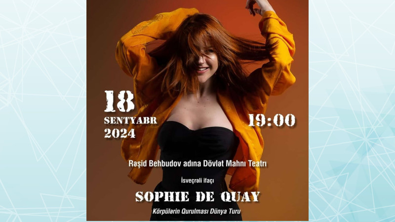 Sofi dö Kue Bakıda çıxış edəcək