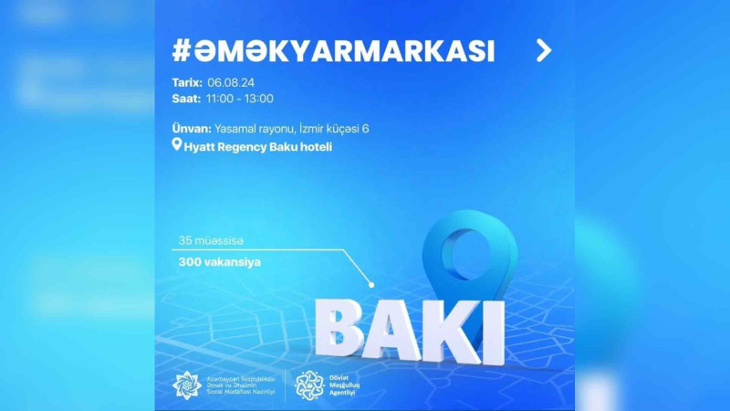 Paytaxtda növbəti əmək yarmarkası baş tutacaq