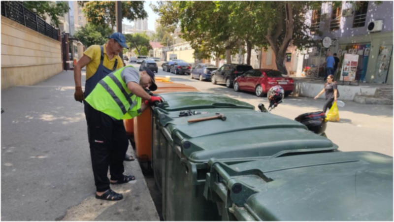 Nəsimi rayonunda təmizlik-abadlıq işləri davam etdirilir