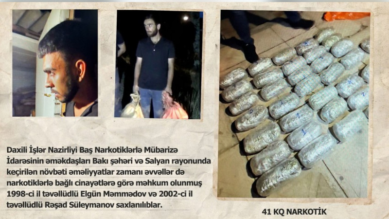 Narkotik alverinə qarşı mübarizə davam edir