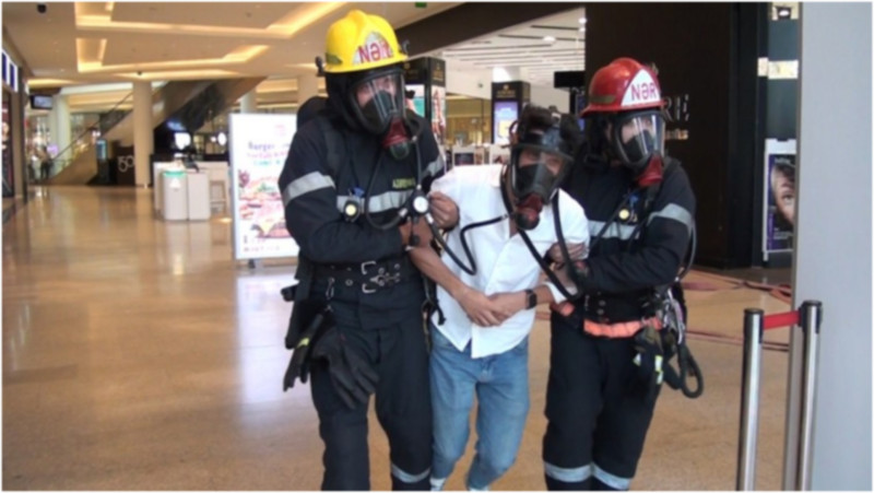 “Ganjlik Mall”da FHN təlim keçirib
