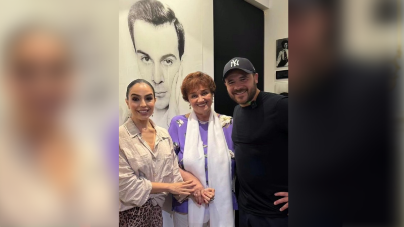 Emin Ağalarov Müslüm Maqomayevin xanımı ilə görüşüb