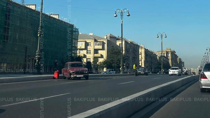 Paytaxtda iki avtomobil toqquşub