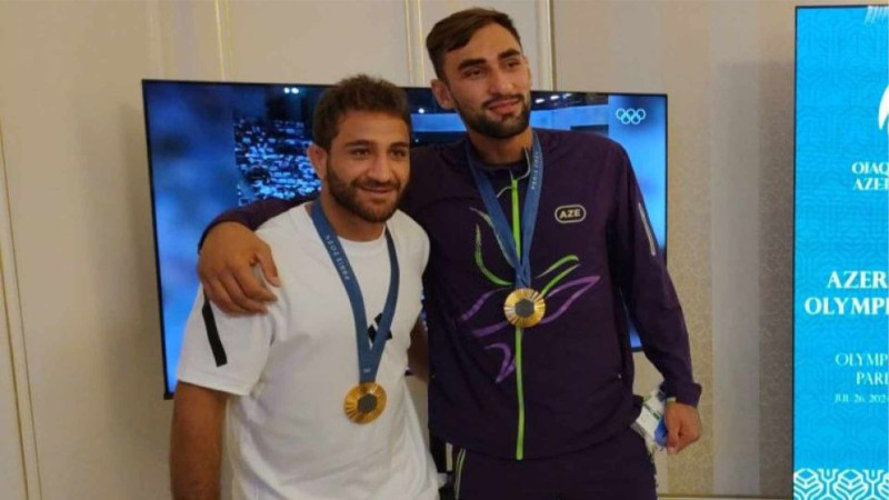 Olimpiya çempionu adını qazanan cüdoçular Vətənə qayıdırlar