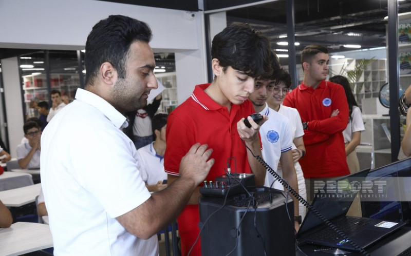 Azərbaycanlı məktəblilər Beynəlxalq Kosmik Stansiya ilə əlaqə qurub