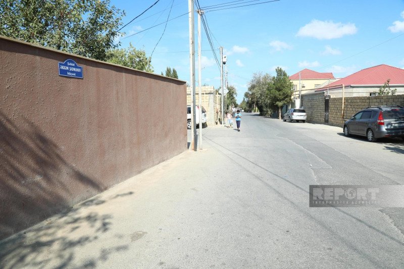 Binəqədidə küçəyə şəhidin adı verildi