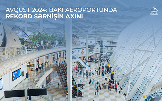 Bakı hava limanında rekord göstərici olub