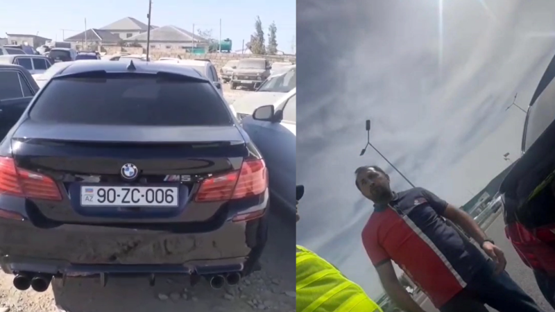 Bakıda narkotik təsiri altında avtomobil idarə edən sürücü saxlanılıb