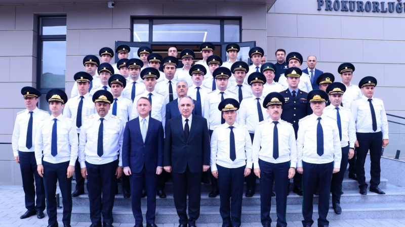 Nərimanov rayon prokurorluğunun yeni binasının açılışı olub