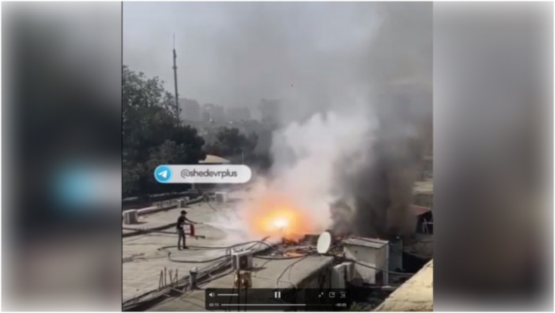 Nizamidə yanğın hadisəsi baş verib