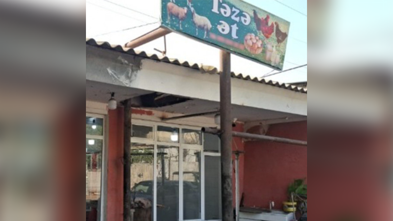 Bakıda qanunsuz ət kəsiminə qarşı reyd keçirilib