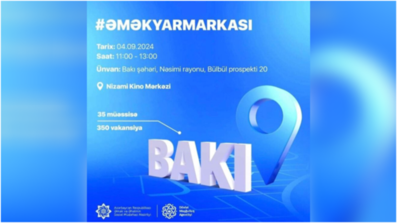 Bakıda daha bir əmək yarmarkası keçiriləcək