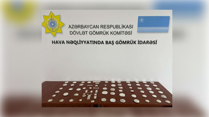 Bakı aeroportunda qanunsuz gümüş aşkarlanıb