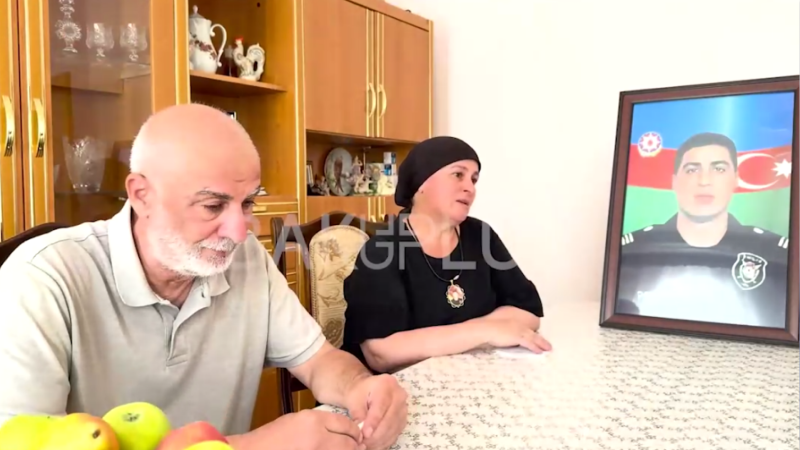 Şəhid polis serjantının anası: “Nə biləydim ki, bir gün o şəkil onun məzar daşına döyüləcək” 