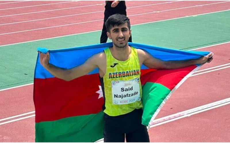Paris-2024: Səid Nəcəfzadə qızıl medal qazandı